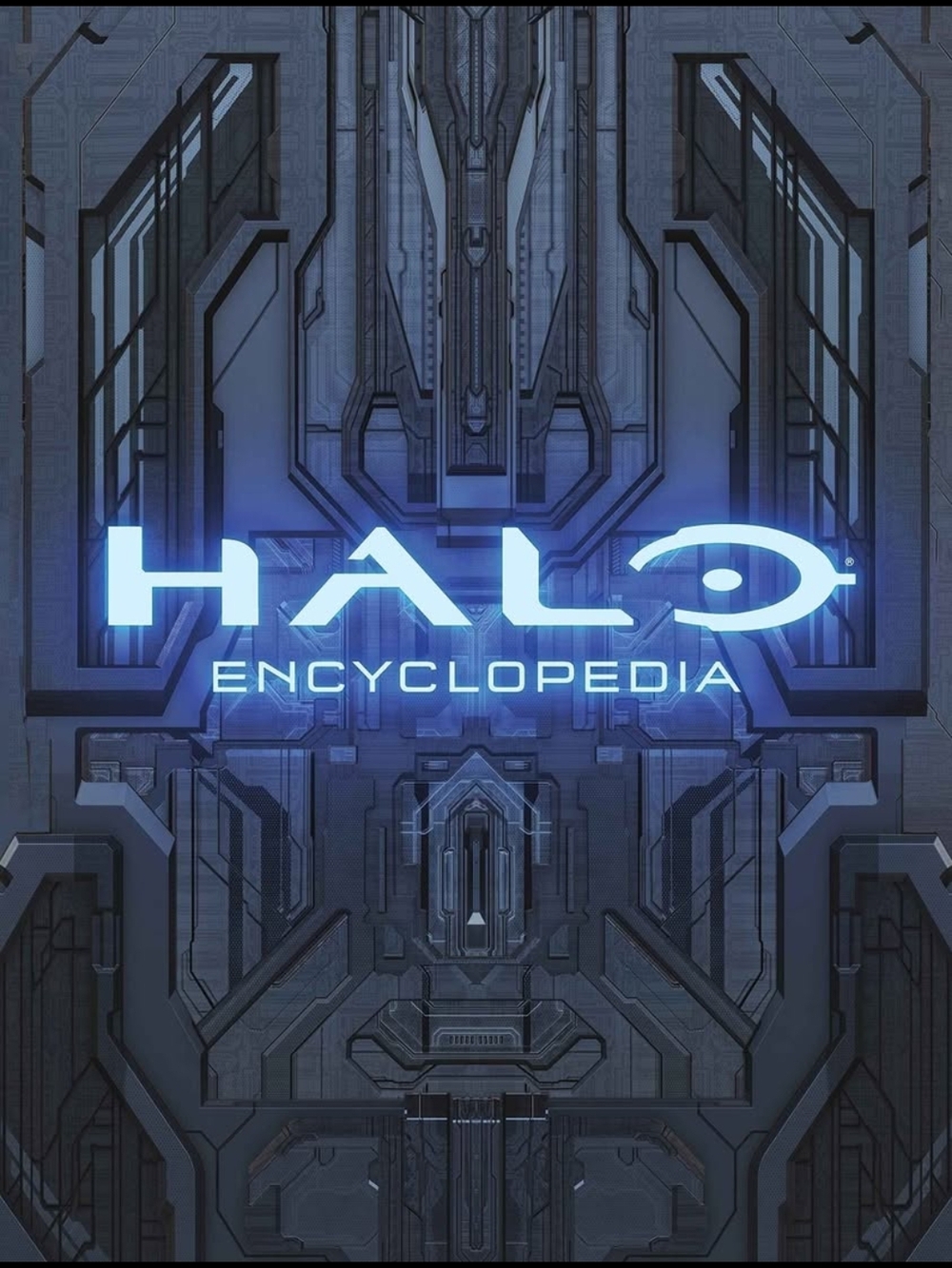 Halo Encyclopedia Hardcover - Blue Sci‑Fi Cover